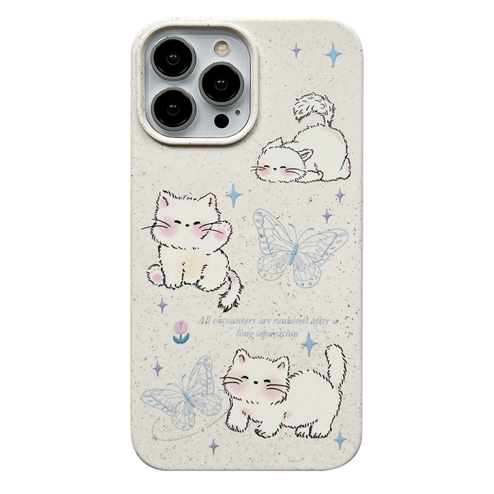 Telefonetui til iPhone 13 Pro Max 6,7 tommer Wheat Straw Nedbrydeligt Slim Cover Mønster Udskrivning Telefon Shell Telefonetui til iPhone 13 Pro Max 6,7 tommer Wheat Straw Nedbrydeligt Slim Cover Mønster Udskrivning Telefon Shell